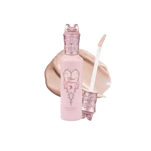 Flower Knows Midsummer Fairytales Liquid Highlighter,Shimmering Face & Body Illuminator,Glow Finish,Blendable & Long-lasting Radiance for Women & Girls(01 Moonlight Swing)