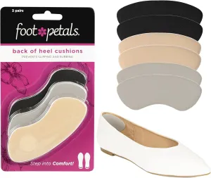 Foot Petals Womens Back of Heel Cushion
