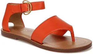 Franco Sarto Women's Ruth Ankle Strap Thong Flat Sandal
