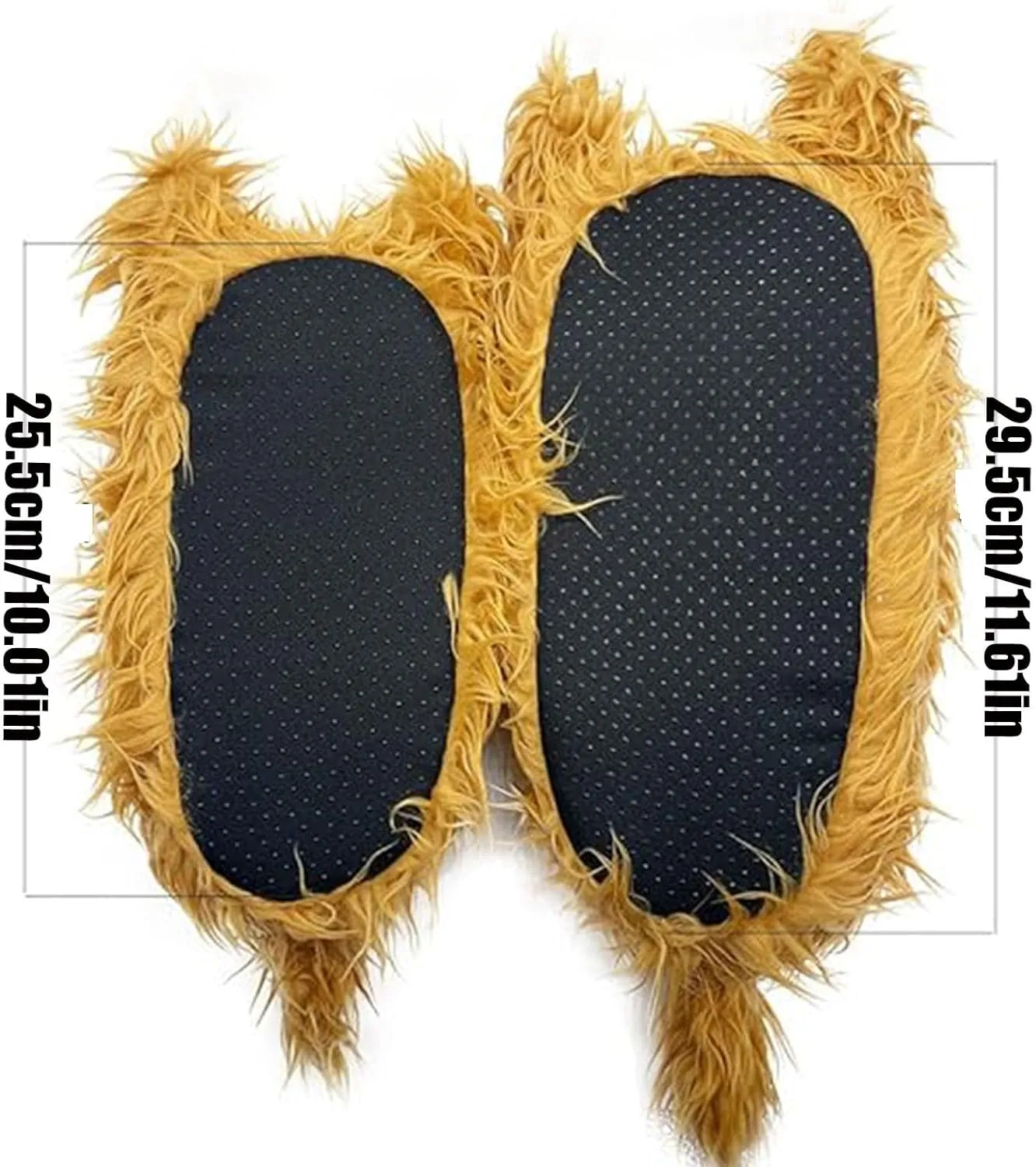 Highland Cow Plush Scottish Cow Slippers - Soft Warm Animal Home Indoor Unisex Slippers