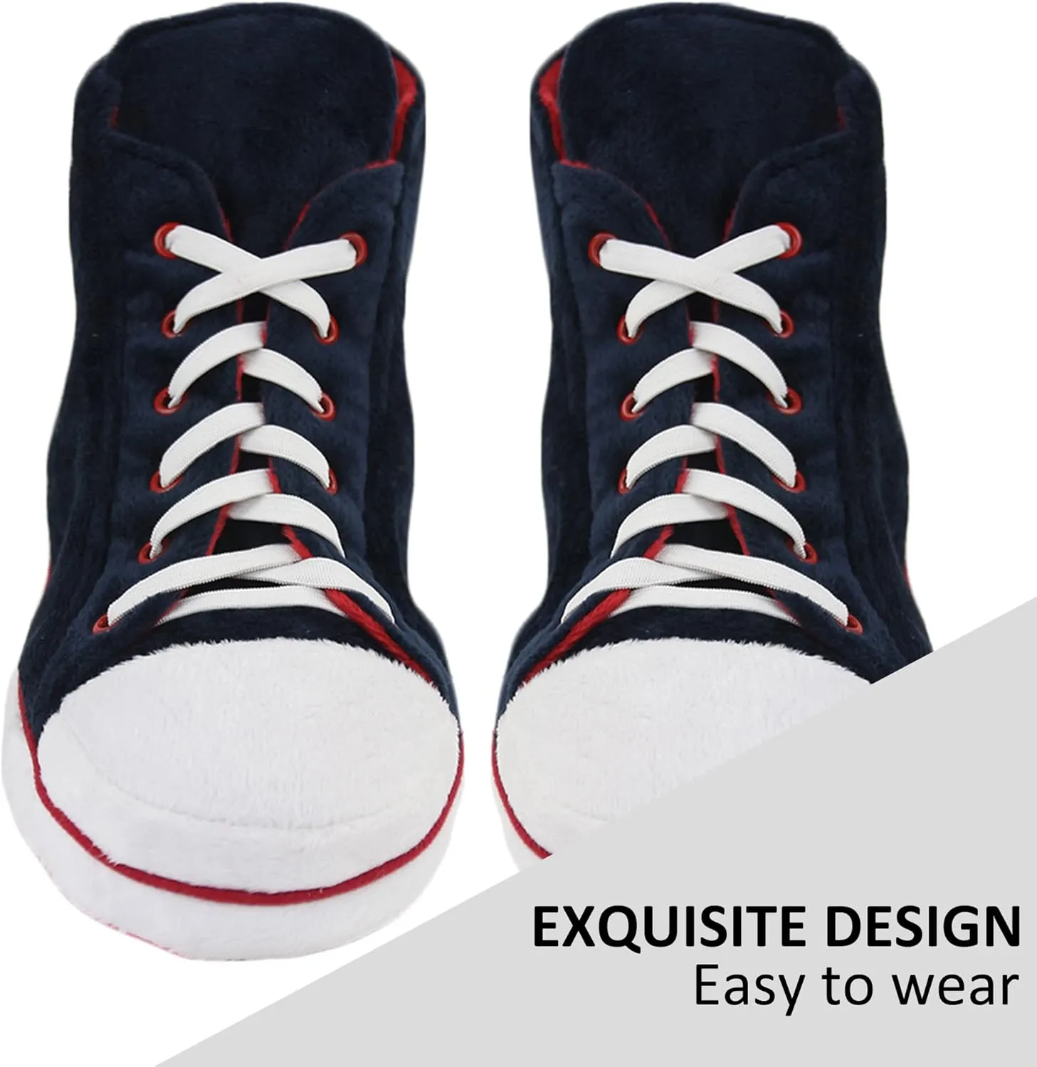 House Sneaker Slippers for Men Warm Winter Funny Cozy Indoor Sneakers Slipper Shoes Boys