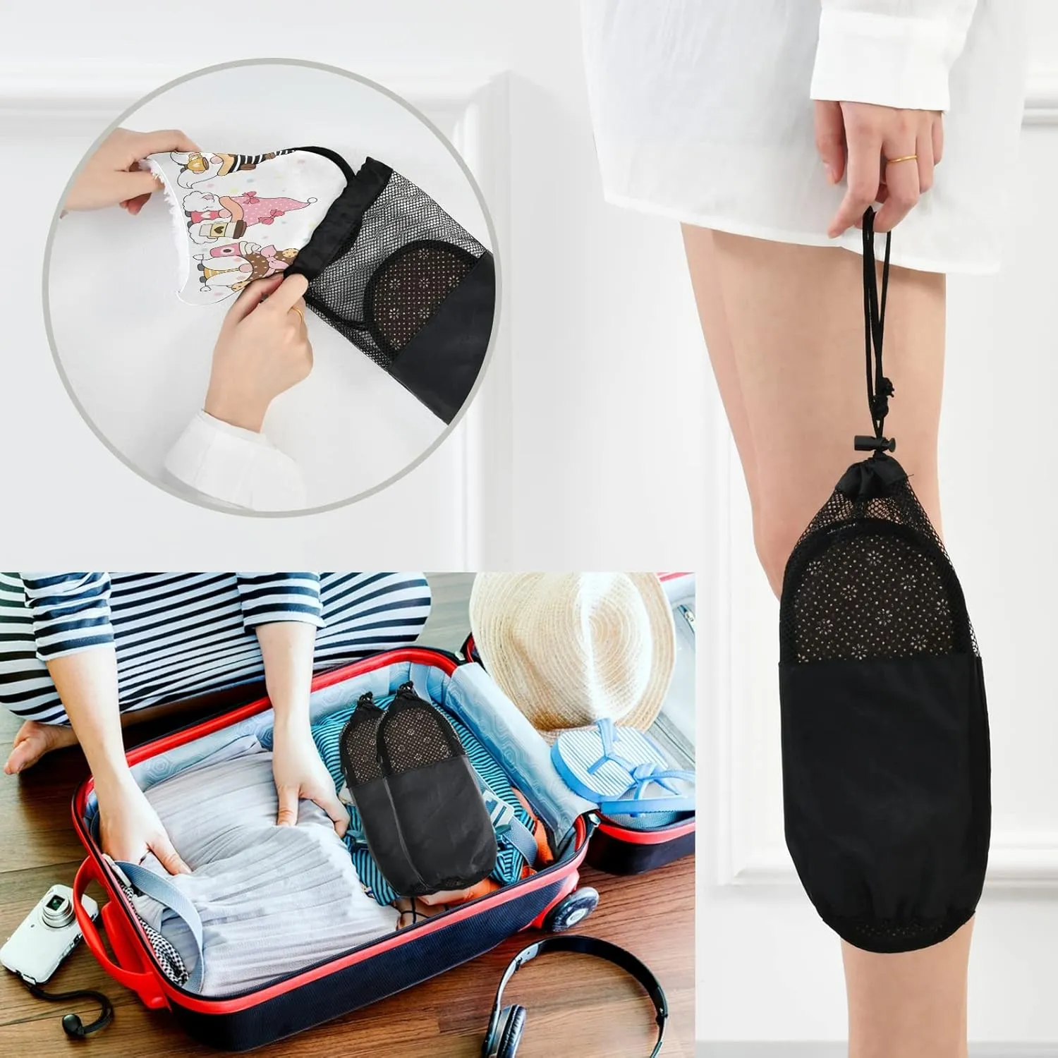 House Spa Slippers Slipper for Women Men Travel Home Slippers Soft Memory Foam Slipper Non Slip for Hotel Bedroom Shoes Slippers