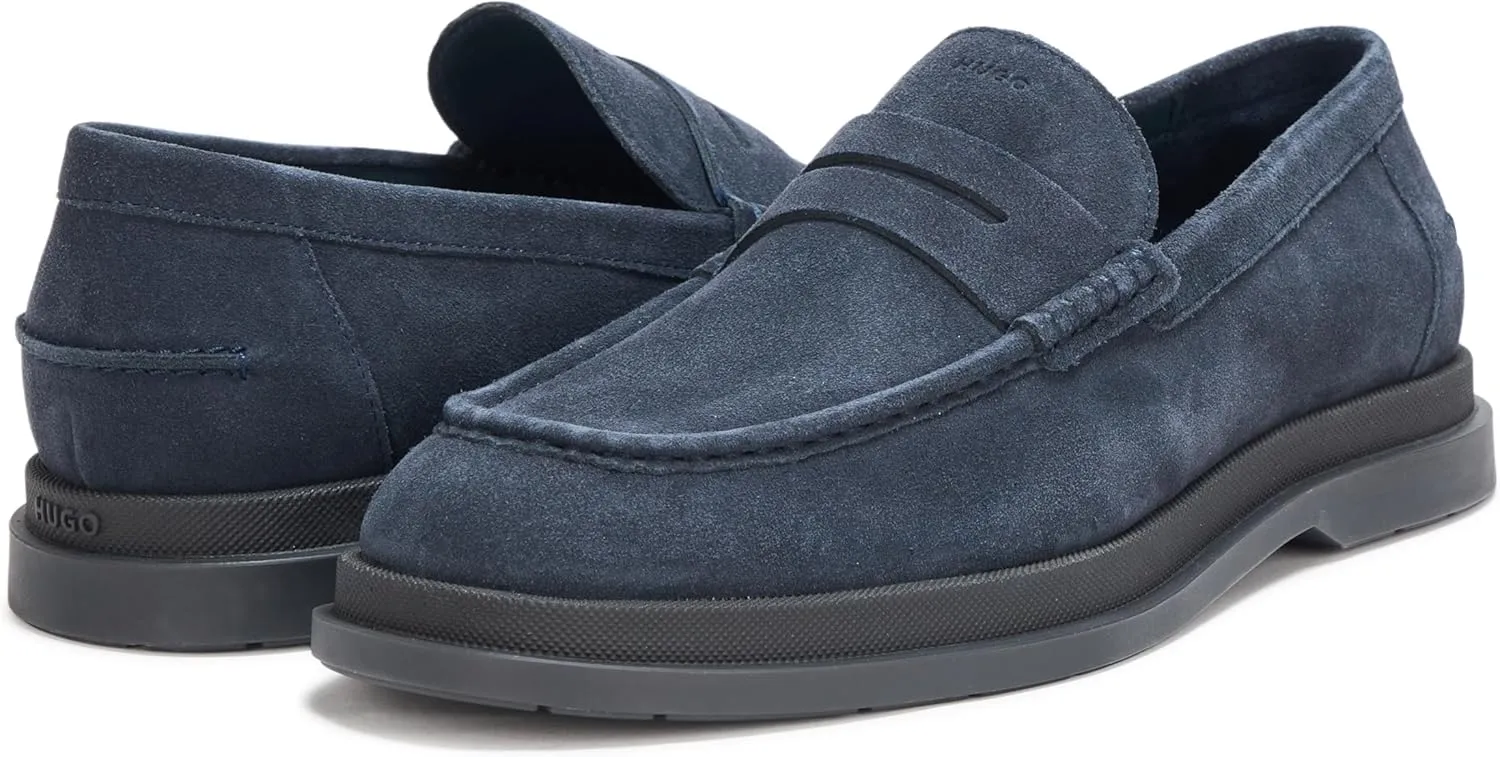 HUGO Men's Chaol Suede Moccasin Loafer
