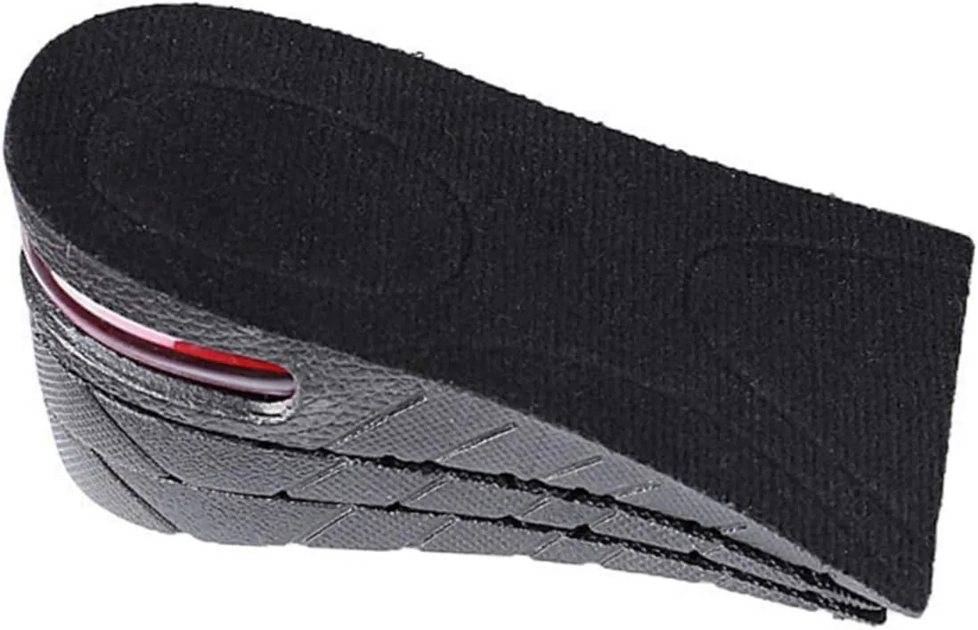 Invisible Height Increase Insoles Men's Heel Lift Inserts for Height Increasing