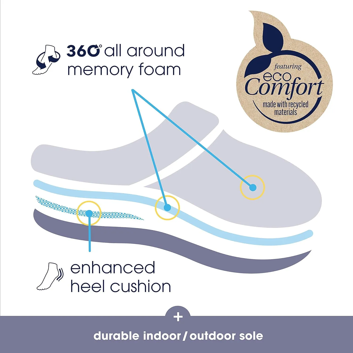 isotoner Women's Microsuede Mallory Hoodback Slipper, with Memory Foam and Indoor/Outdoor Sole
