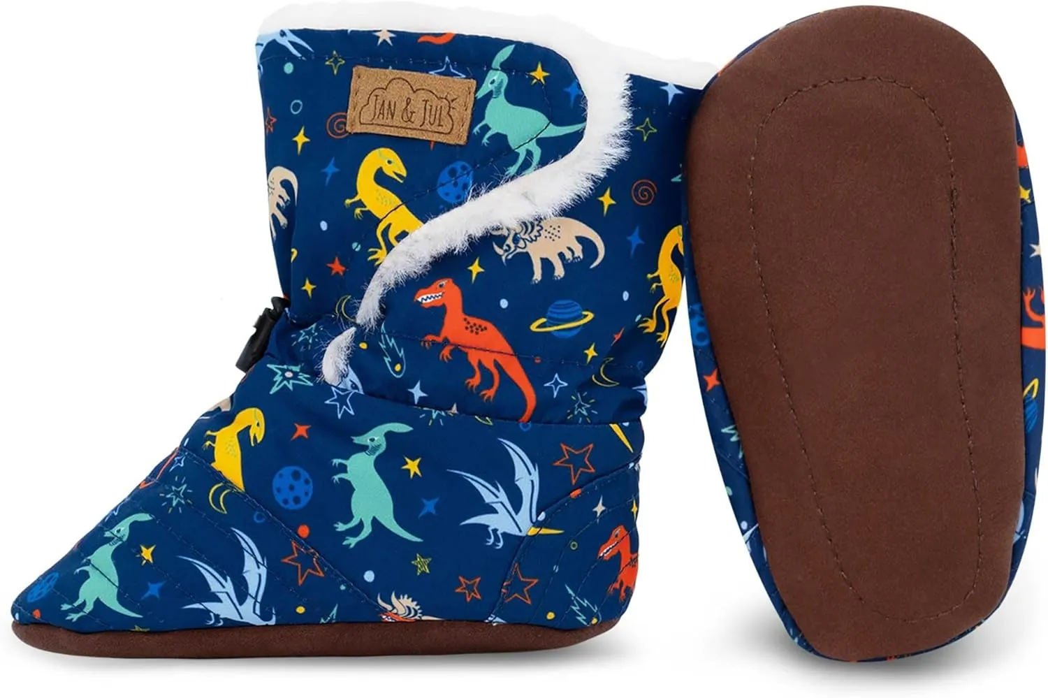 JAN & JUL Faux Fur Lined Winter Booties for Babies and Toddlers