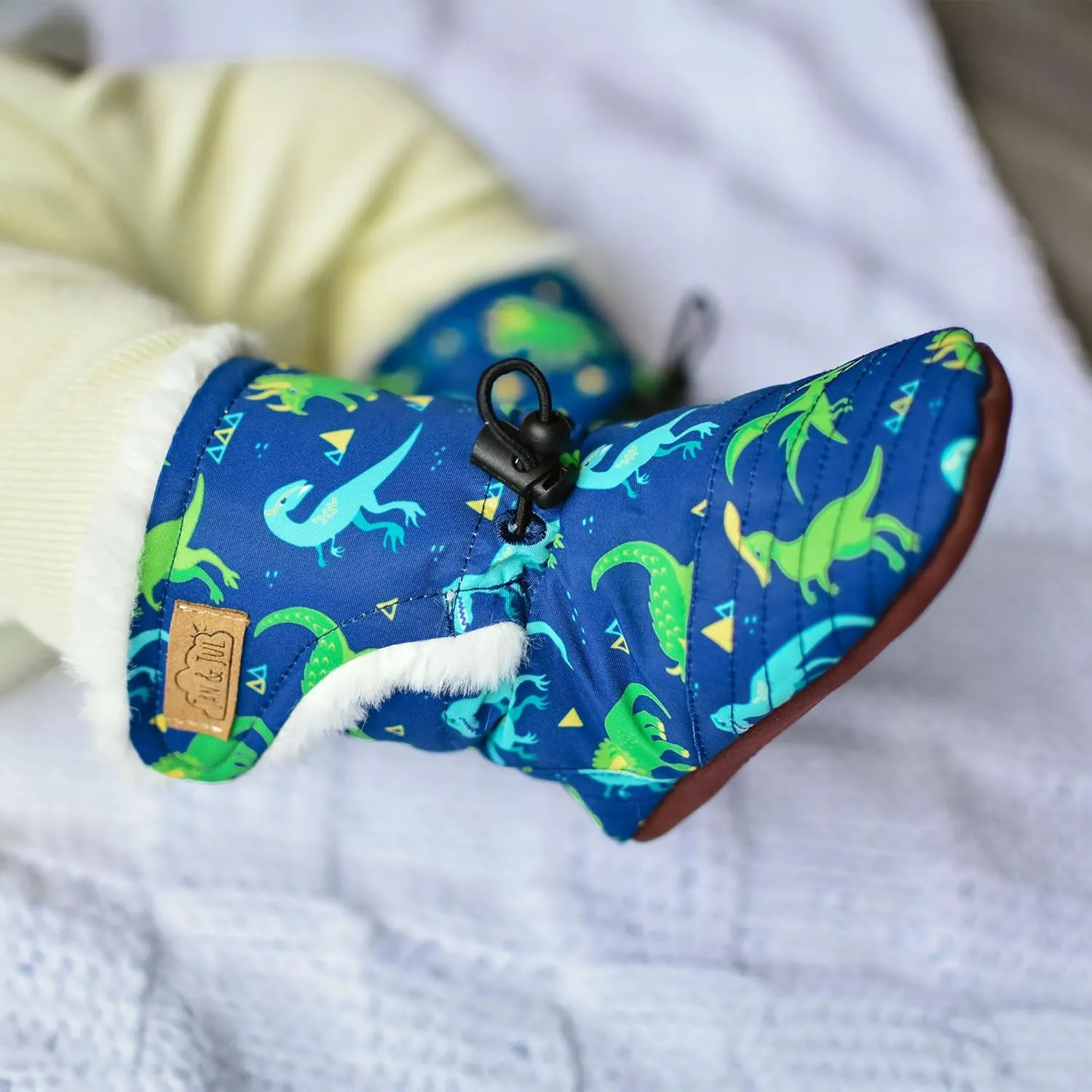 JAN & JUL Faux Fur Lined Winter Booties for Babies and Toddlers