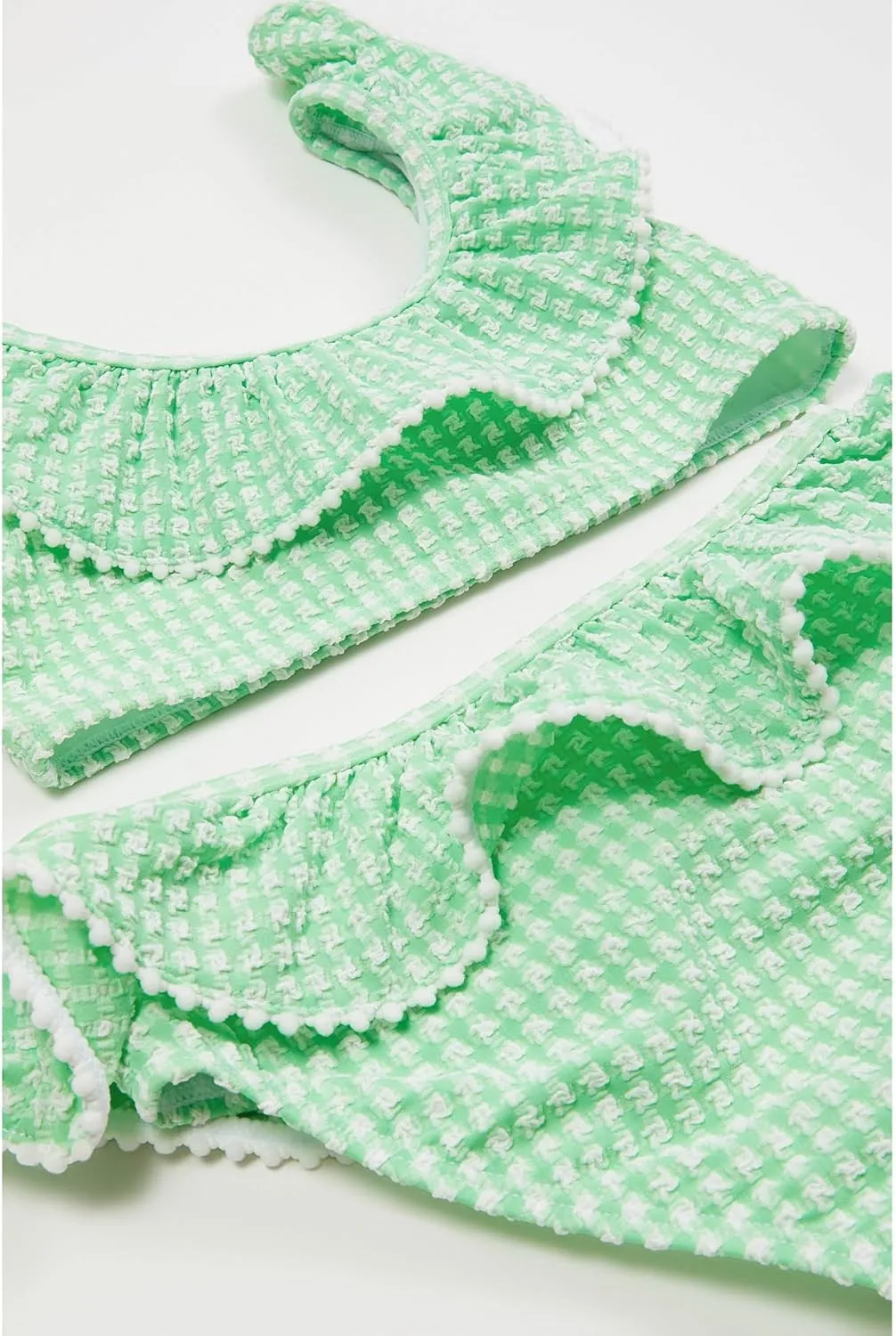 Janie and Jack Girls' Gingham Two-Piece Swimsuit (Toddler/Little Big Kid)