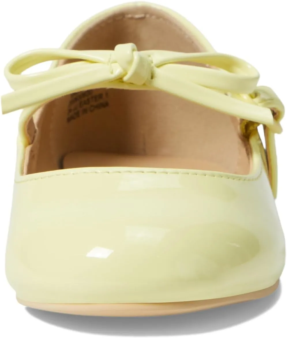Janie and Jack Girl's Patent Bow Flat (Toddler/Little Big Kid) Ballet