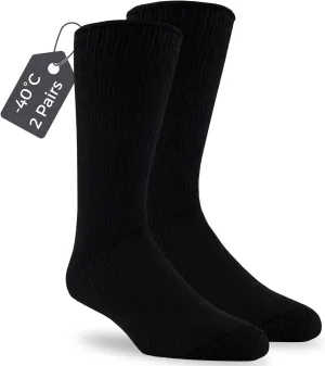 J.B. Field's -40 Below Arctic Trail Thermal Winter Socks for Hiking, Trekking & Outdoor Activity, 85% Preshrunk Wool