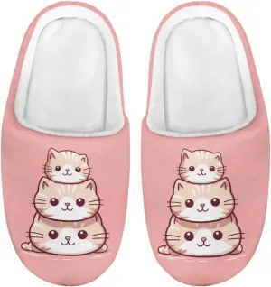 Kids House Slippers Comfort Fuzzy Slippers for Girls Boys Anti-slip Indoor Bedroom Slippers