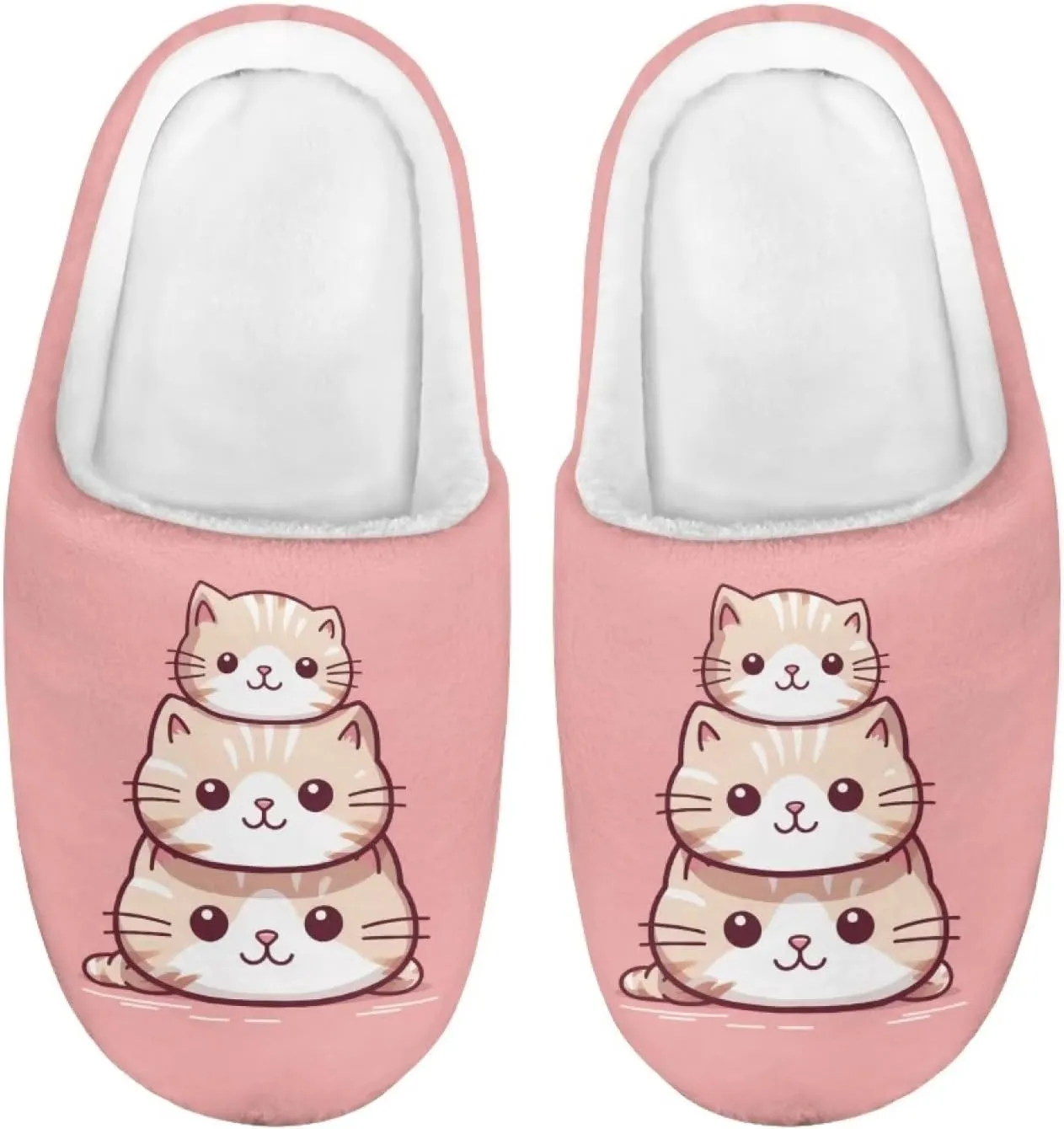 Kids House Slippers Comfort Fuzzy Slippers for Girls Boys Anti-slip Indoor Bedroom Slippers