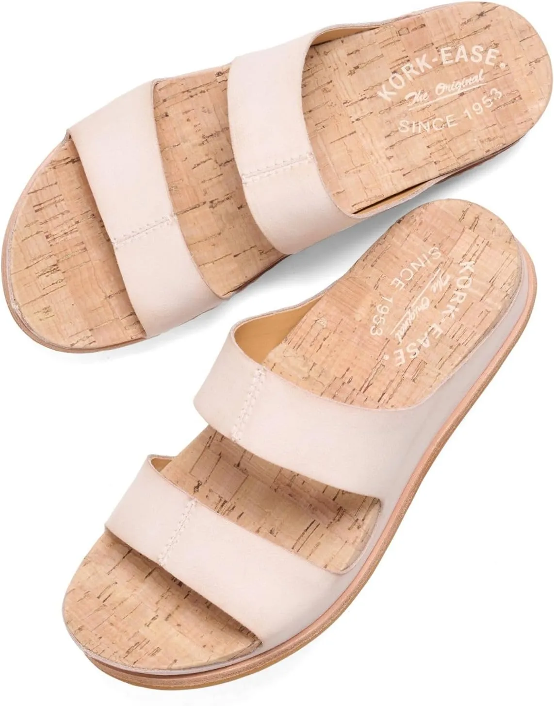 KORK-EASE Women's Tutsi Dual Band Flat Sandal