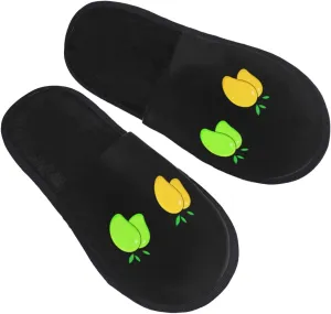 Mango Vector Slippers Winter Indoor and Outdoor Slipper Warm Cozy Soft Lightweight House Shoes Fuzzy Slip-On Slipper Large