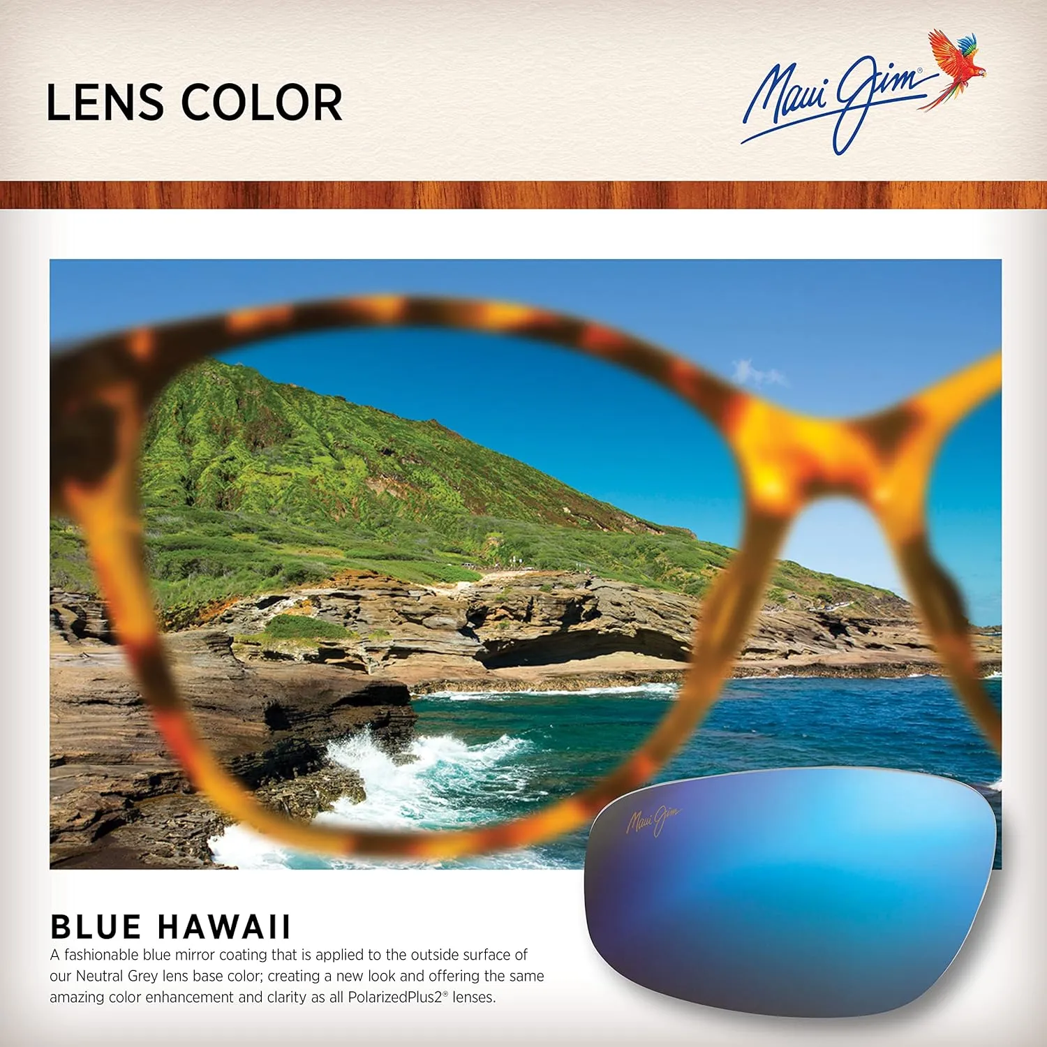 Maui Jim Men's and Women's Mano Polarized Aviator Sunglasses