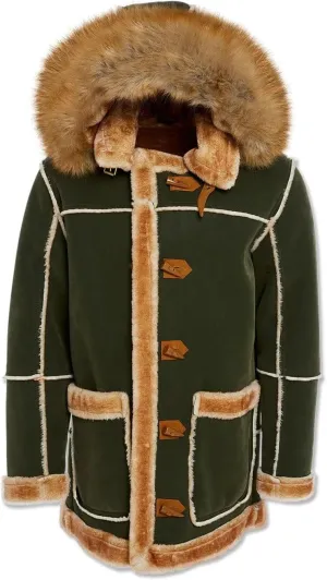 Men Denali Shearling Jackets (Cognac)