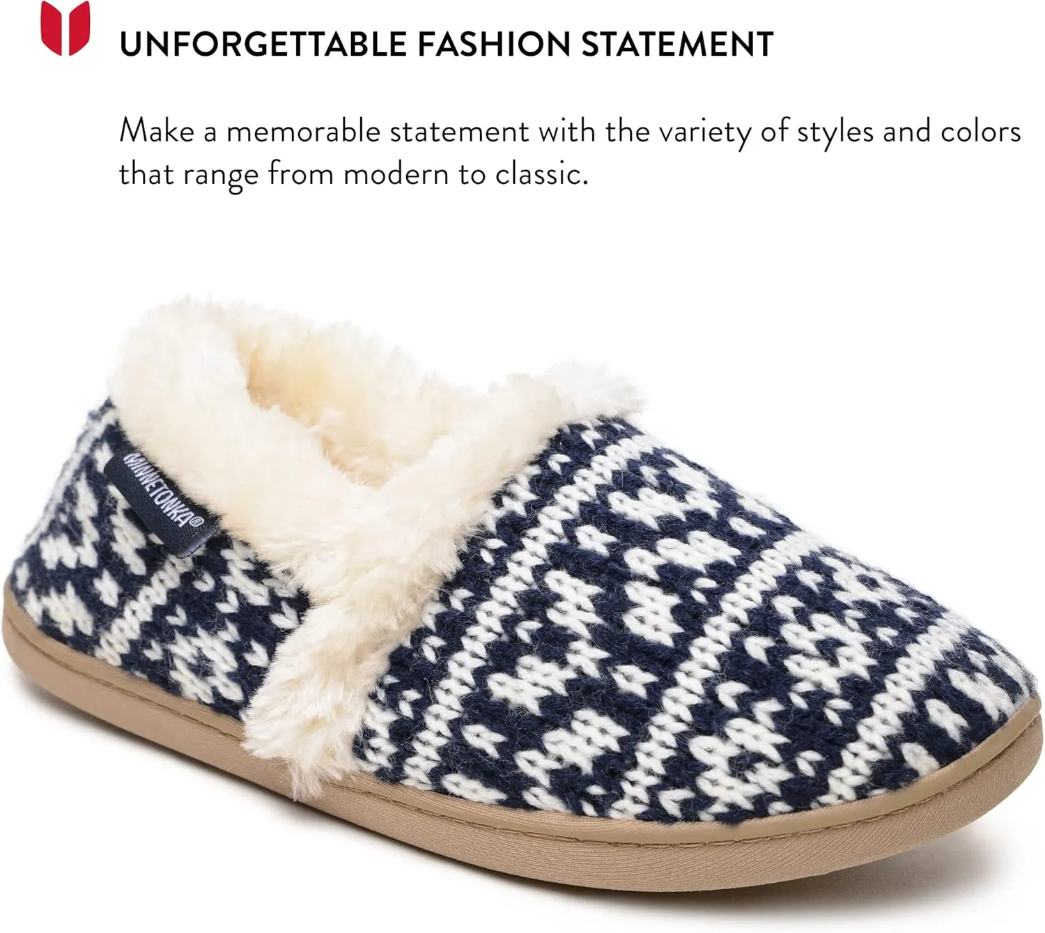 Minnetonka Womens Dina Slipper