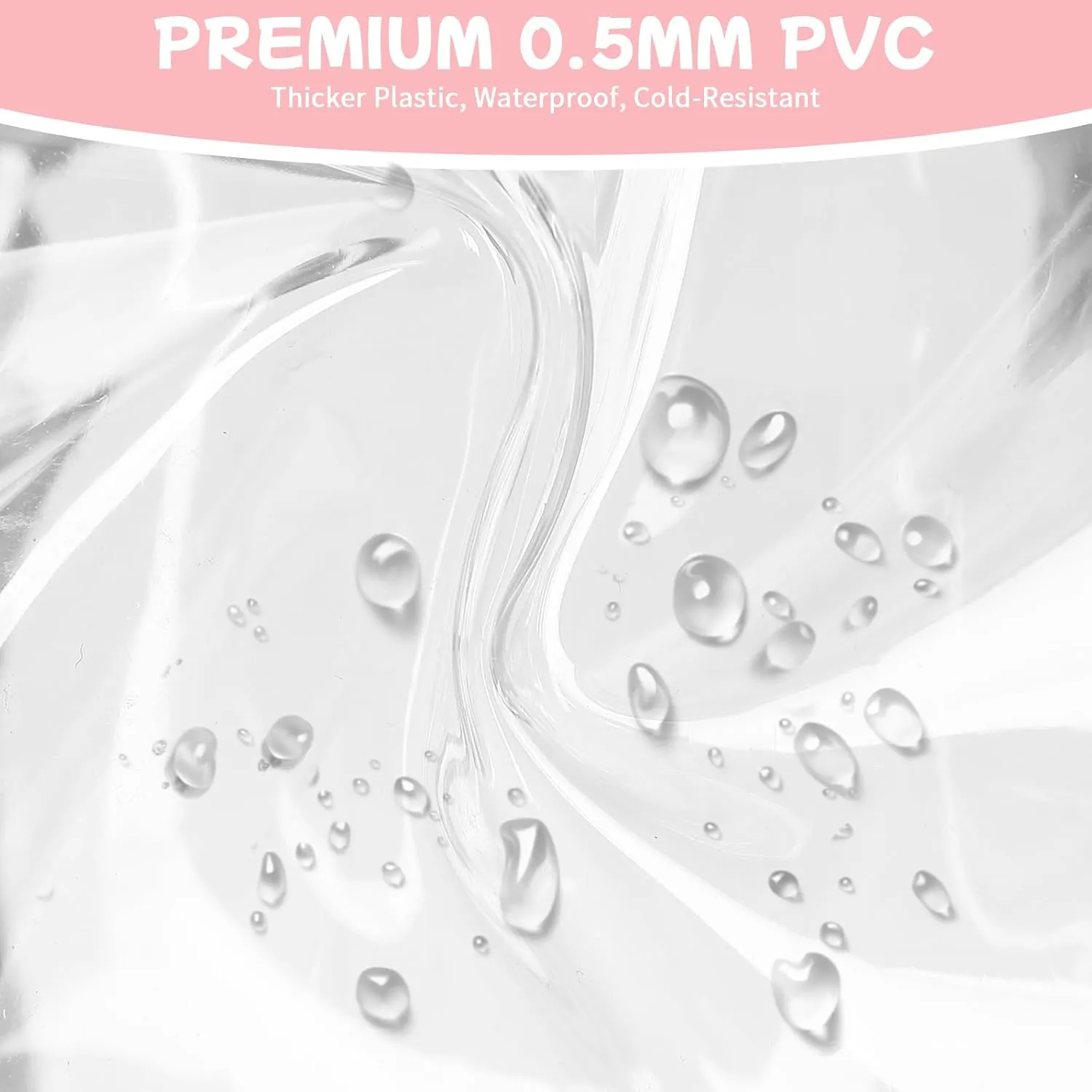 MOONBABY Clear Backpack Stadium Approved Girls Clear Bookbag Heavy Duty PVC Transparent See Through Backpack for Women Work, Pink Checkered