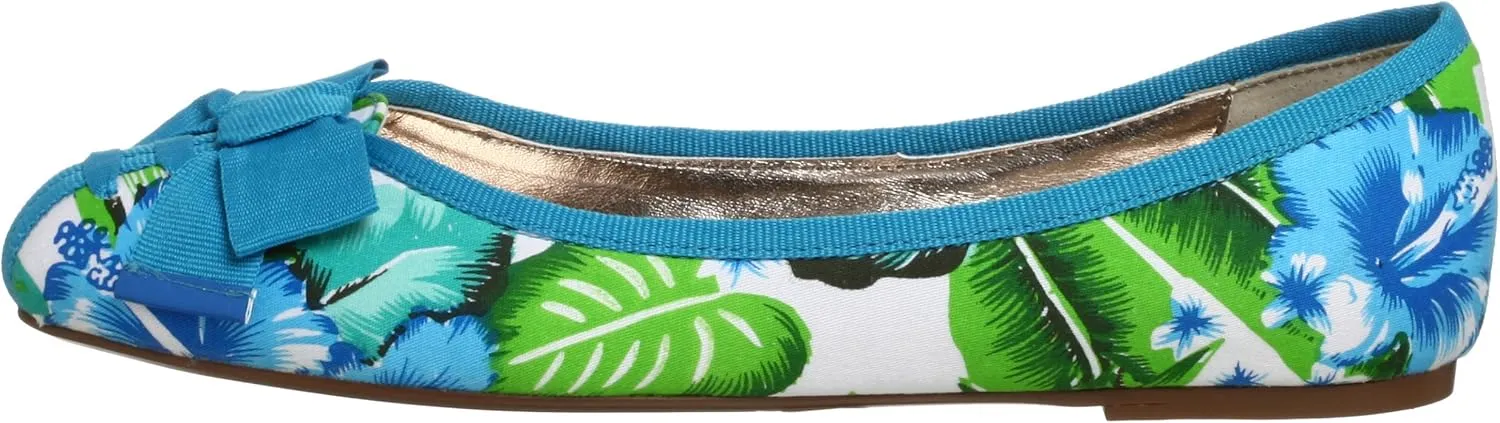 Naughty Monkey Women's Bow Beaten Flat