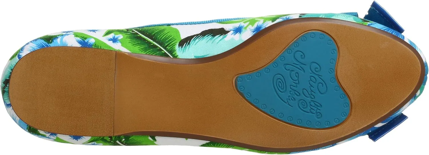 Naughty Monkey Women's Bow Beaten Flat