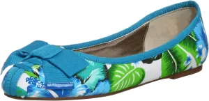 Naughty Monkey Women's Bow Beaten Flat