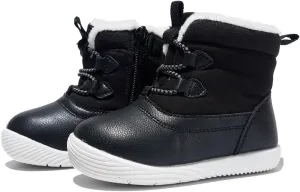Newsonet Toddler Winter Snow Boots Boys Girls Cold Weather Baby Faux Fur Shoes (Infant/Toddler/)