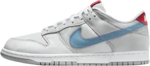 Nike Dunk Low Men's Shoes (HF0391-001, Metallic Silver/Neutral Grey/Flat Silver/Aegean Storm) Size 14