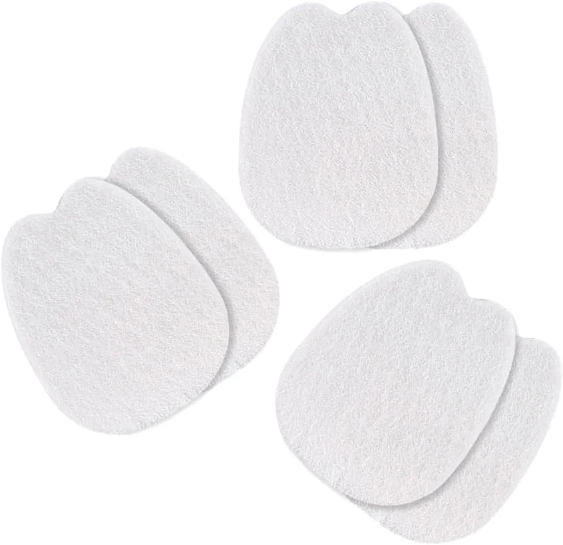 NOLITOY Dhesive Foot Cushion Felt Tongue Pads for Shoes Gel Heel Cushion Inserts Non-Slip Shoe Mesh Repair Patches