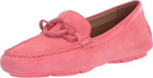 NYDJ Women's Pose Driving Loafer, Suede Blue Bell, 7