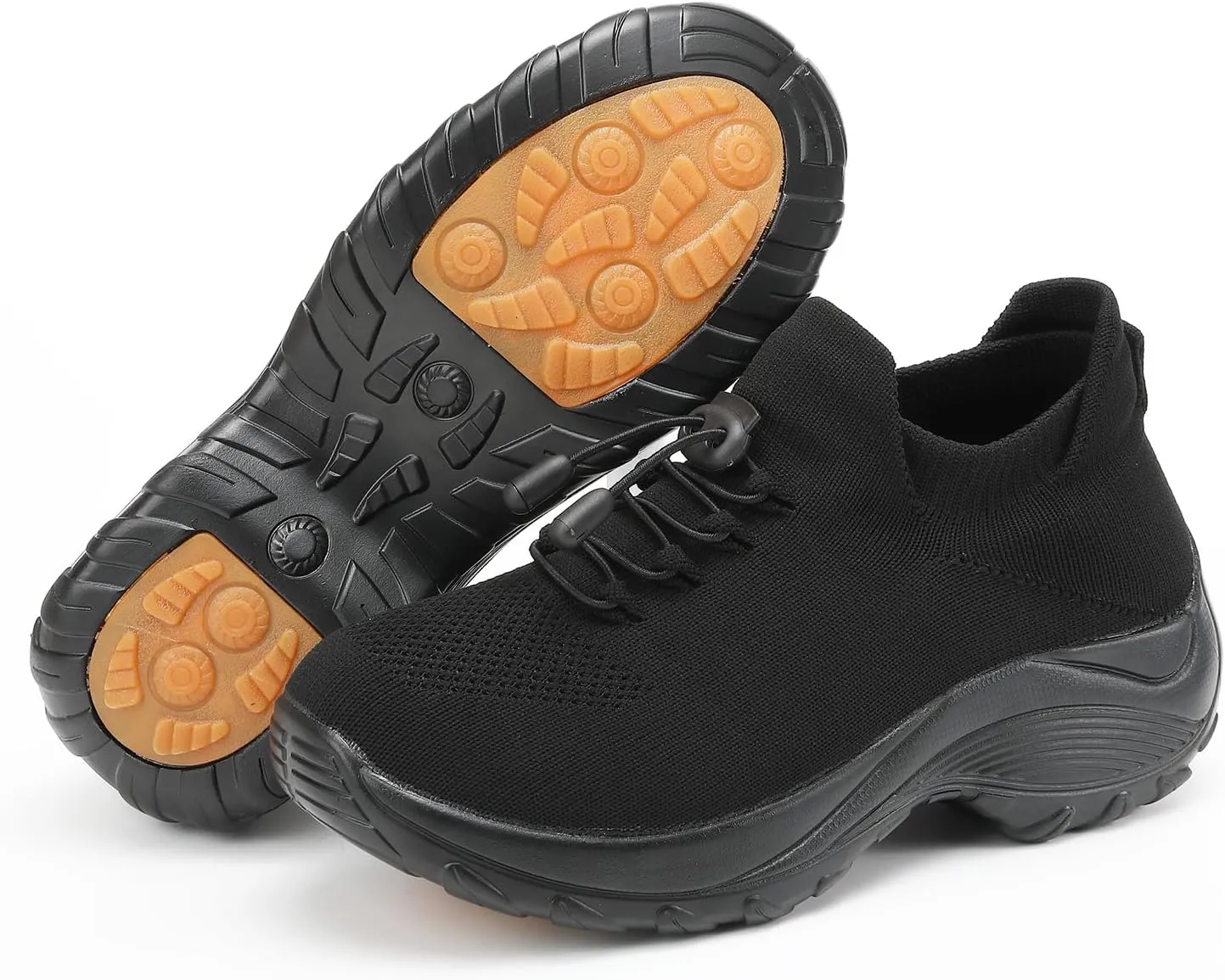 Orthopedic Shoes for Women Plantar Fasciitis,Breathable Walking Sneakers for Women,Slip on Trainers with Arch Support,Womens Air Cushion Sneakers Ortho Stretch Cushion Shoes