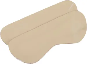 Pair Self Adhesive Back Heel Protectors Padded Grips for High Heels Prevent Foot and Blisters Beige Leather Insole Liners for Comfortable Fit Loose Shoes