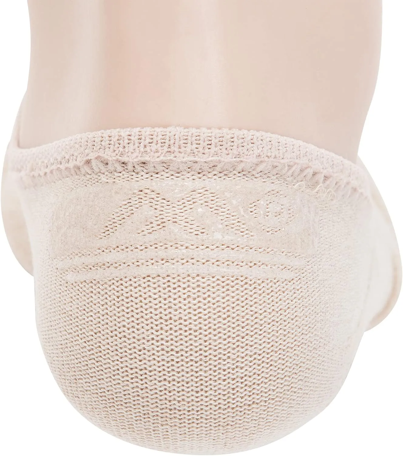Pro Mountain Seamless No Show Socks Wide Toe Box For Health Bunion Unisex Size S to L Cotton Cushion Footies