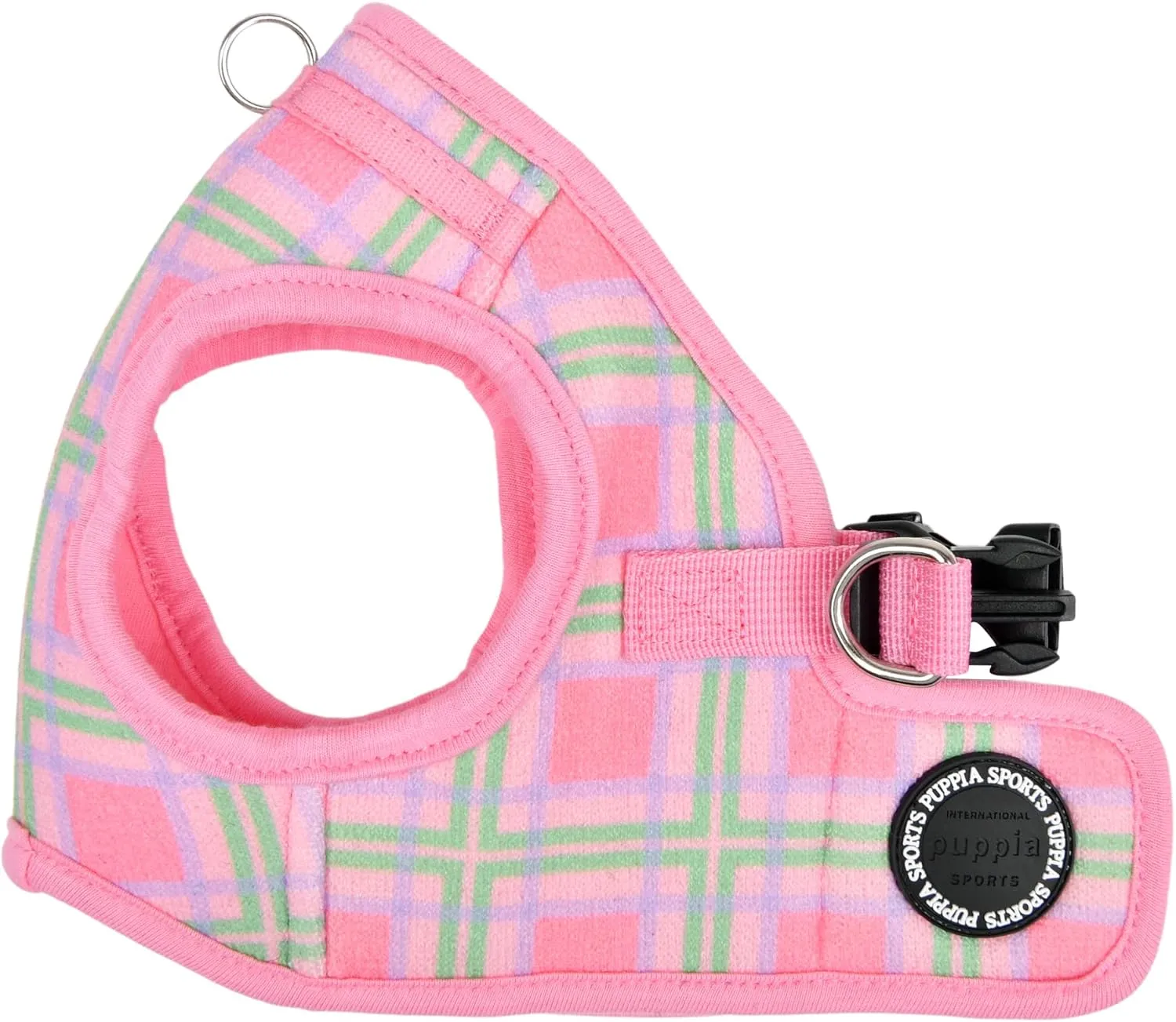 Puppia Spring and Summer Fashion Step-in Vest Dog Harness, Pink_Jaylen, Medium