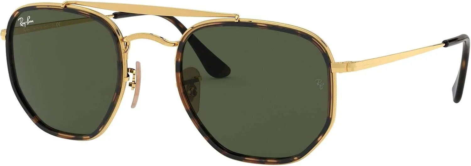 Ray-Ban RB3648M The Marshal II Hexagonal Sunglasses