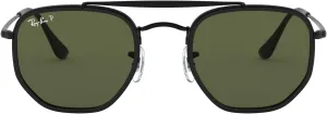 Ray-Ban RB3648M The Marshal II Hexagonal Sunglasses