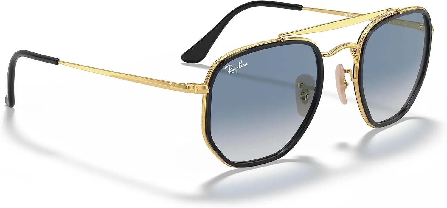 Ray-Ban RB3648M The Marshal II Hexagonal Sunglasses