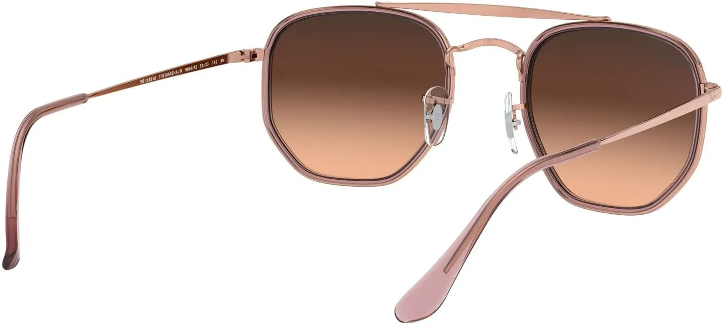 Ray-Ban RB3648M The Marshal II Hexagonal Sunglasses