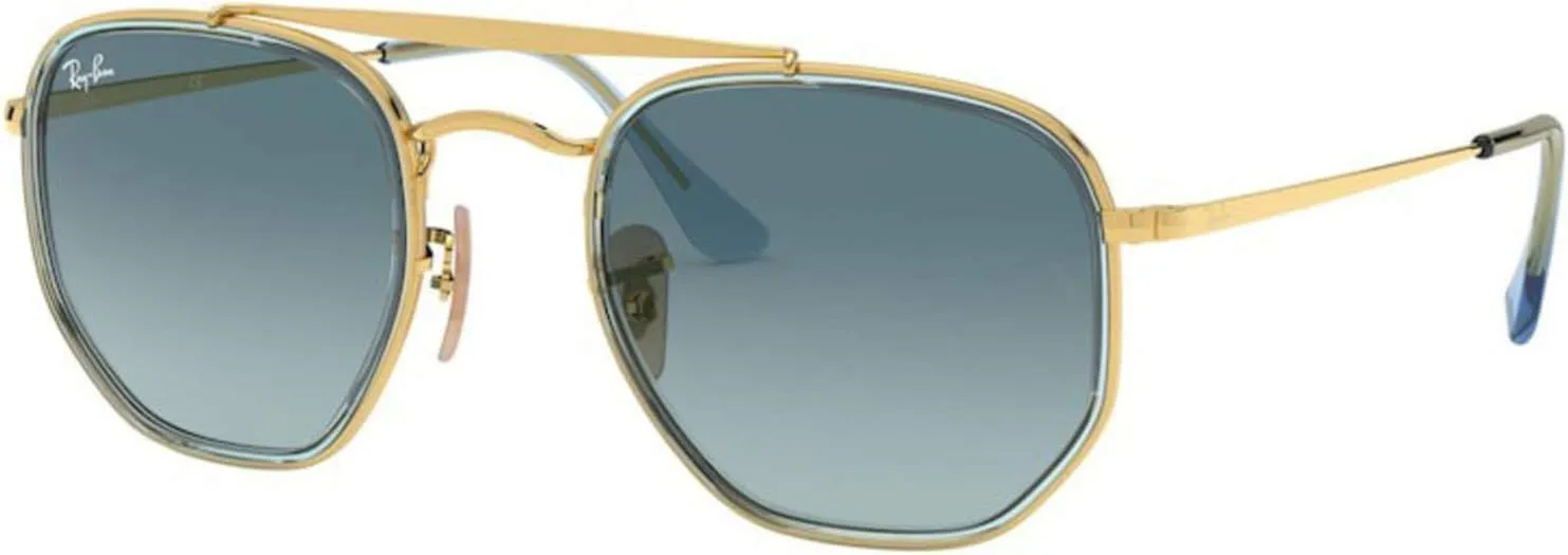 Ray-Ban RB3648M The Marshal II Hexagonal Sunglasses