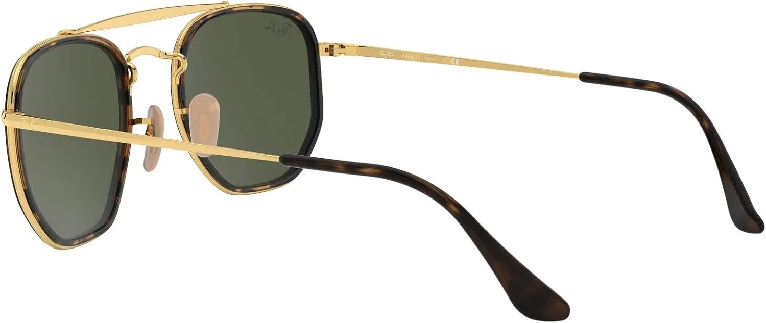 Ray-Ban RB3648M The Marshal II Hexagonal Sunglasses