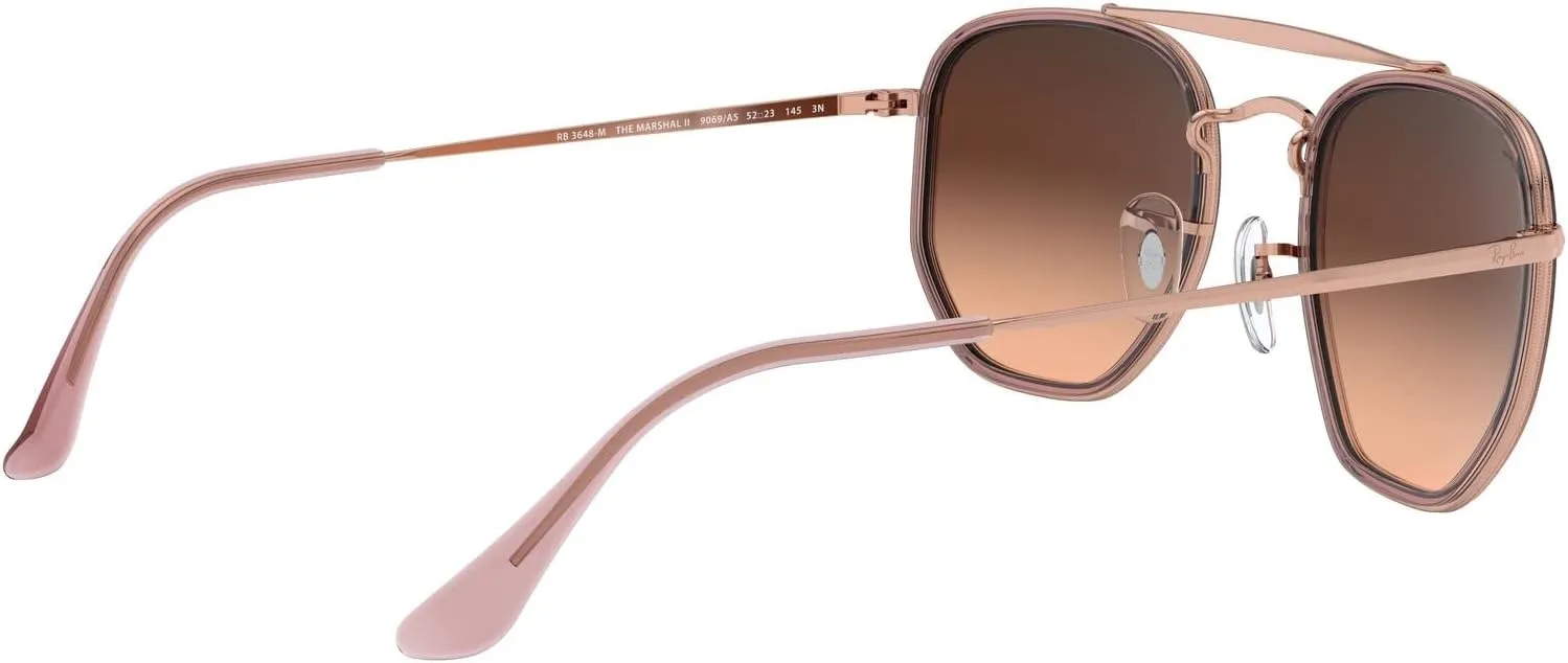 Ray-Ban RB3648M The Marshal II Hexagonal Sunglasses