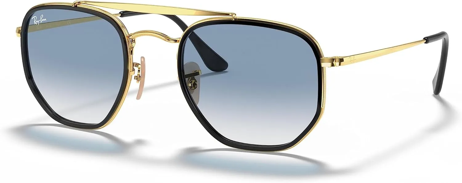Ray-Ban RB3648M The Marshal II Hexagonal Sunglasses