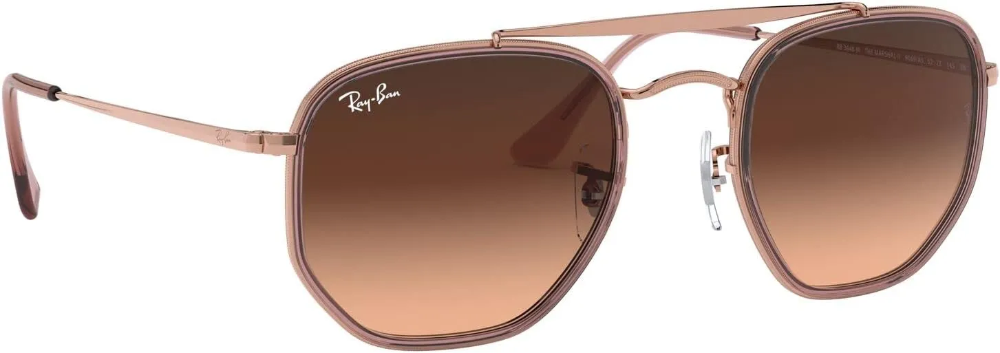 Ray-Ban RB3648M The Marshal II Hexagonal Sunglasses