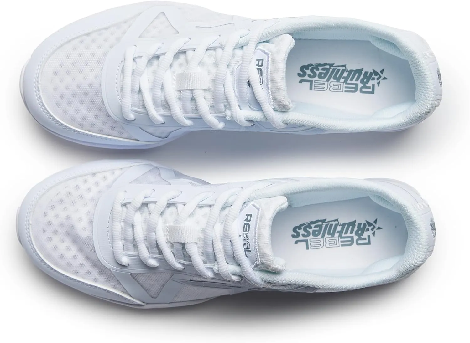 Rebel Athletic Ruthless White Cheer Shoe
