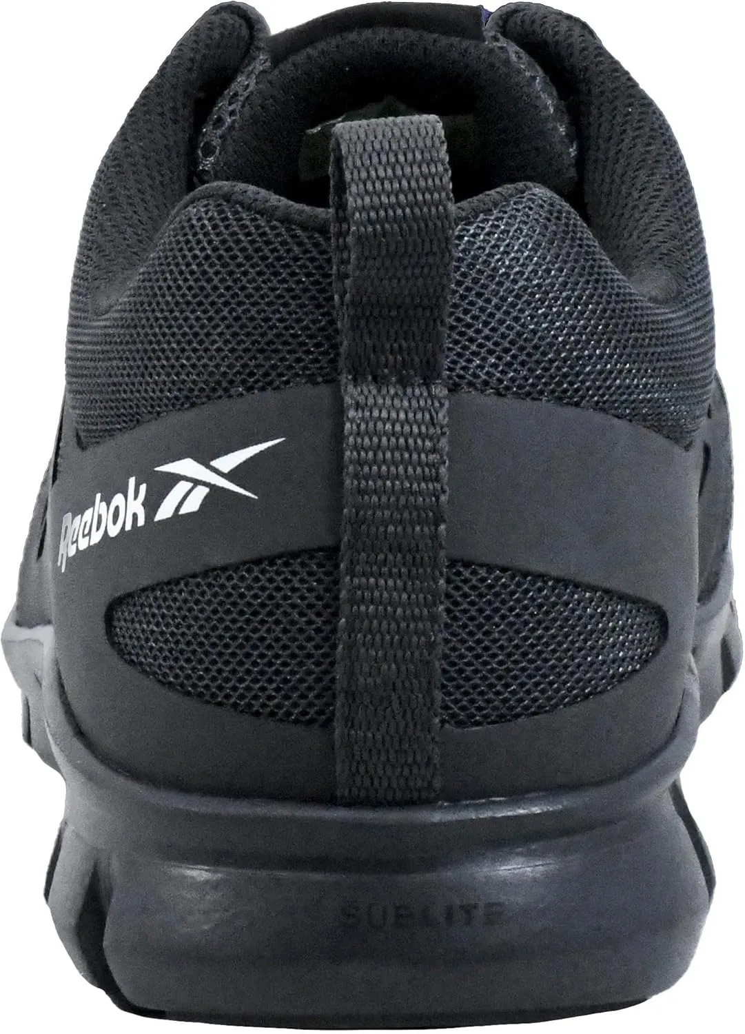 Reebok Work Men's Rb4041 Sublite Cushion Safety Toe Athletic Work Shoe Black