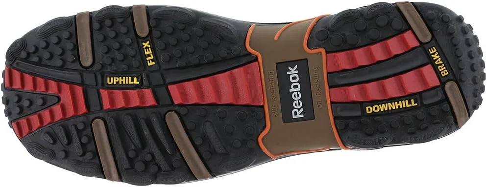 Reebok Work Men's Rb4444 Tiahawk Safety Composite Toe Waterproof Sport Hiker Boot Brown Work