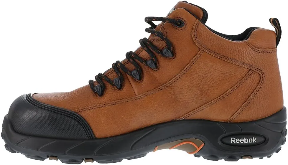 Reebok Work Men's Rb4444 Tiahawk Safety Composite Toe Waterproof Sport Hiker Boot Brown Work