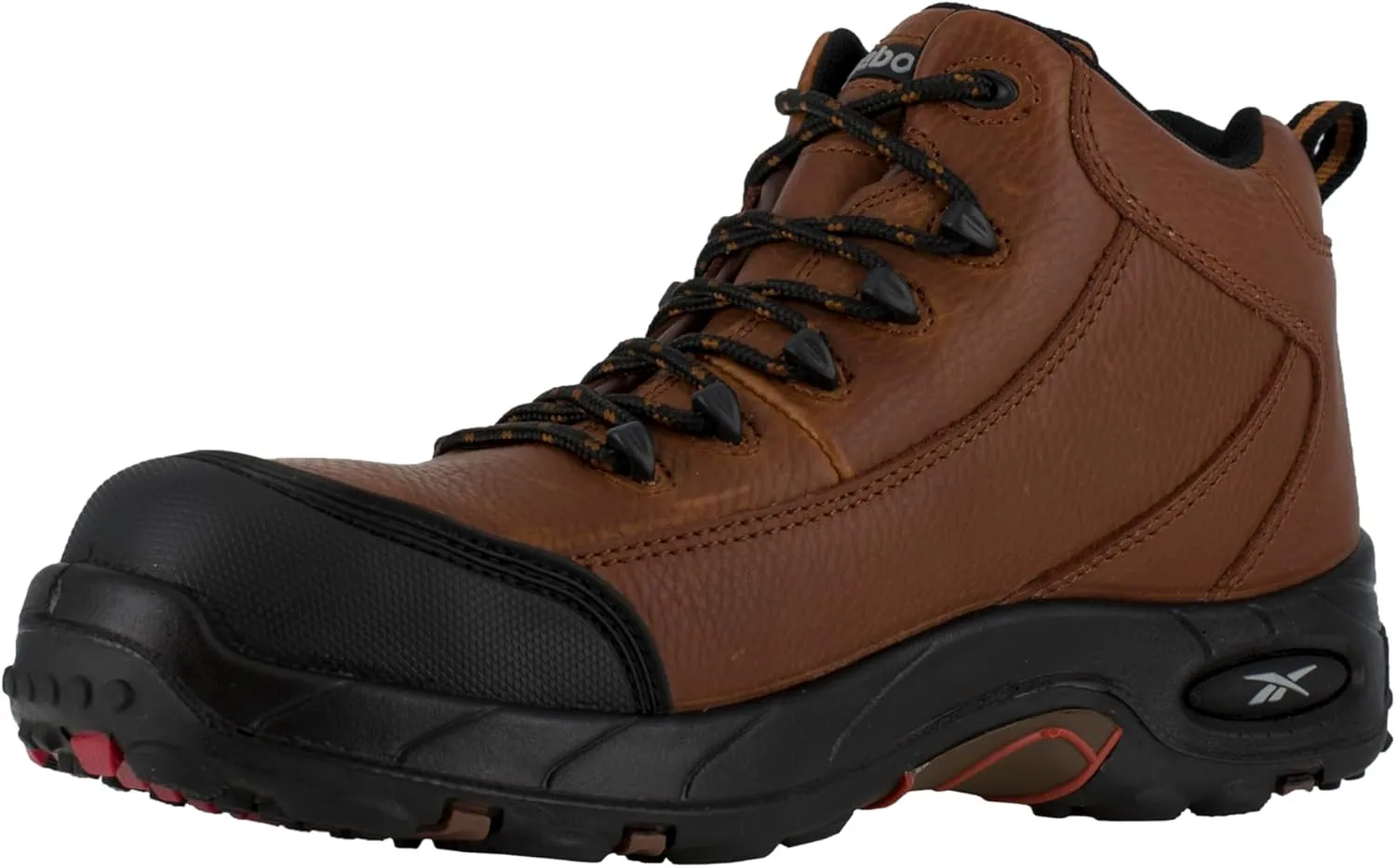 Reebok Work Men's Rb4444 Tiahawk Safety Composite Toe Waterproof Sport Hiker Boot Brown Work