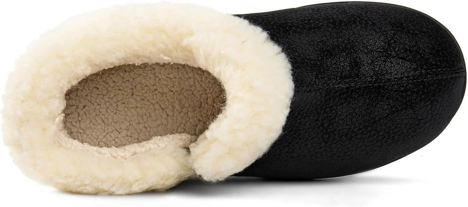 RockDove Women's Sierra Faux Leather Bootie Slipper