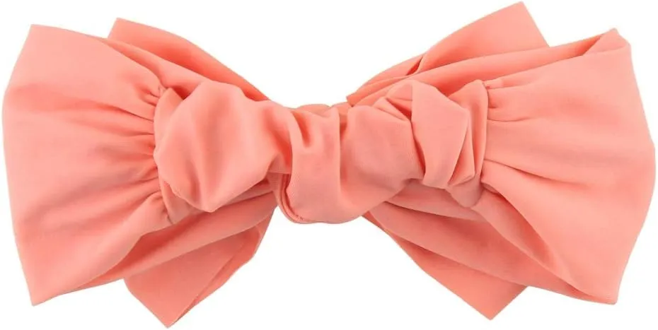 RuffleButts® Girls Swim Bow Headband