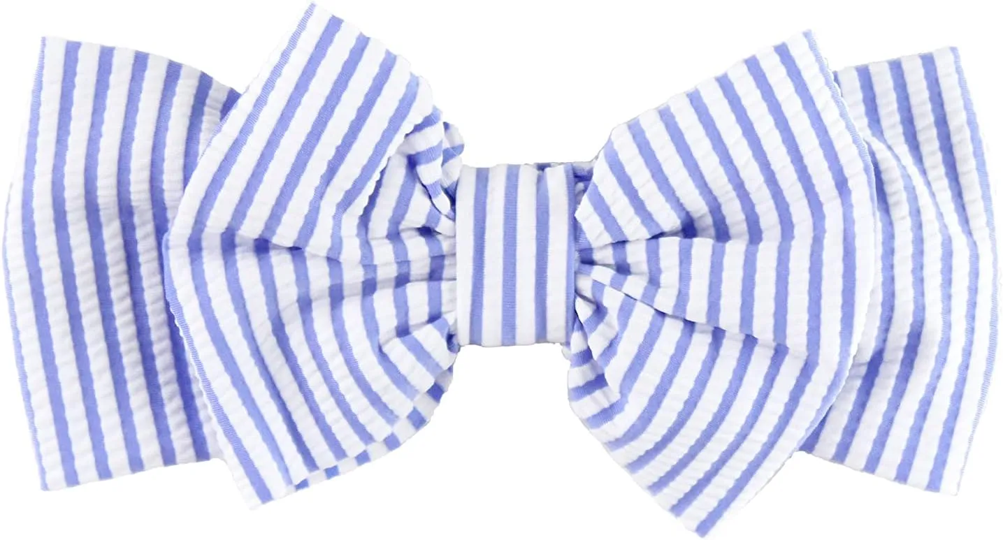 RuffleButts® Girls Swim Bow Headband